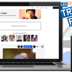 Captures d'écran de l'outil vues à travers des appareils électroniques